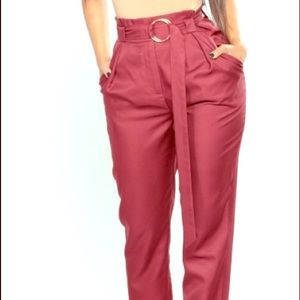 NWT waist belt  pants